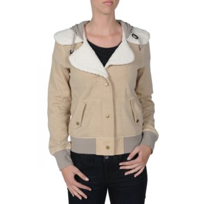 Women's Burn Doubt Sherpa Coat - Brown