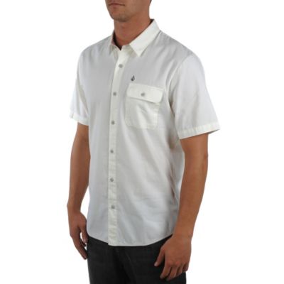 Men's Partaker S/S Woven - Light Yellow