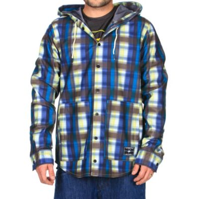 Men's Olympia Flannel Hoody - Print