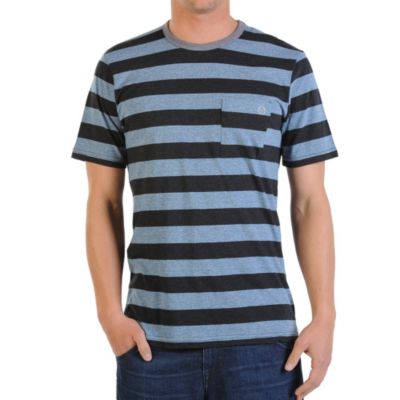 Men's Othercircle Crew S/S Tee - Blue Patterned