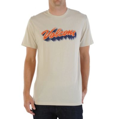 Men's Drop Script S/S Tee - Tan