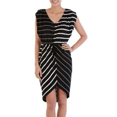 Women's Sugarhill Striped Dress - Black