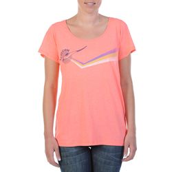 Women's Seegull Boyfriend Crew Tee - Orange