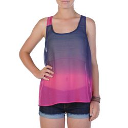 Women's Sidewalk Flight Tank - Navy / Dark Blue
