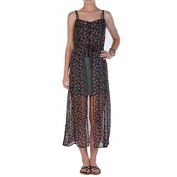 Women's Rewind Me Maxi Dress - Black Patterned