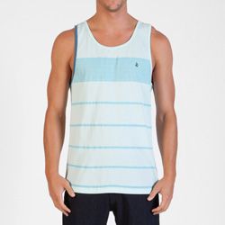 Men's Black Out Grout Tank Top - Blue