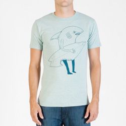Men's Ash FA S/S Tee - Light Green /  Lime