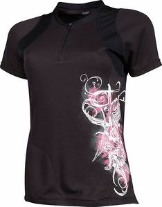 Women's Sierra Diva Jersey - Black