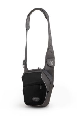 Veer Shoulder Bag, Black Patterned