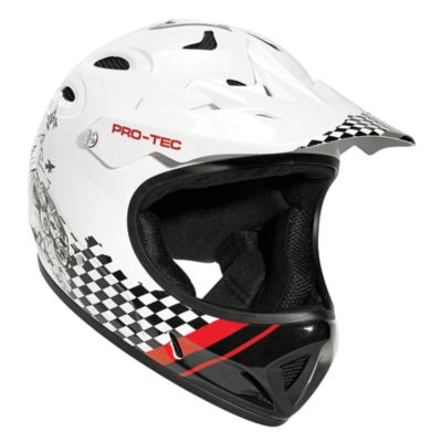 Shovelhead 2 Full Face Cycling Helmet - White