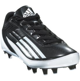 Youth Lightning Fly Low Football Cleat - Black