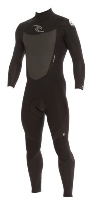 Men's Dawn Patrol Full 4/3MM Wetsuit - Black