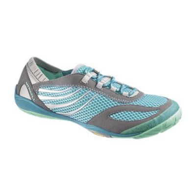 Women's Pace Glove Barefoot running shoe - Turquoise / Aqua