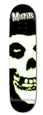 Unisex Misfits Fiend Skateboard Deck 7.5X31