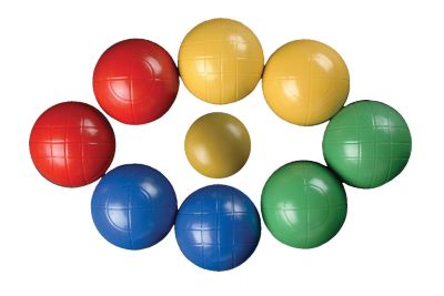 Classic Series 90Mm Bocce Ball Set With Carry Bag