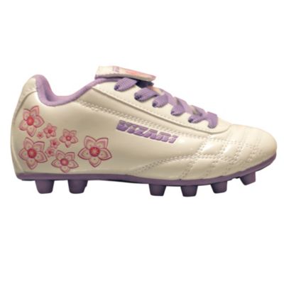 Youth Magnolia Soccer Cleat - White