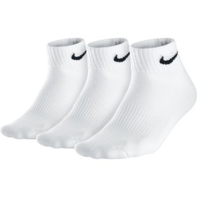 Youth Cotton Quarter Cut Sock - 3PK - 7.5-8