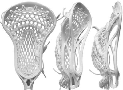 Blueprint X Lacrosse Head (Strung) - Neon Green