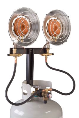 Double Head Infra Red Propane Heater