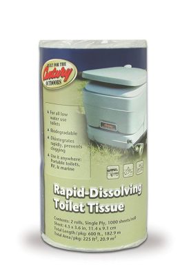 Rapid Dissolving Toilet Tissue (2 pack)