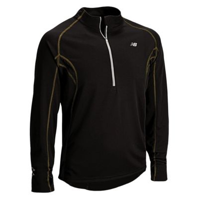 Men's NBx Conduction 1/2 Zip L/S Top - Black