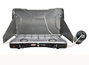 2 Burner Instant Start Camping Stove