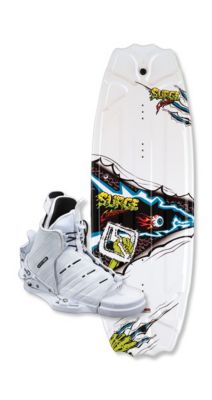 Surge Wakeboard with Seven Boots Pkg 125