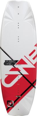 2013 Pure Wakeboard With Edge Binding - White Patterned