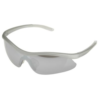 Diamond Flare Sunglasses Silver/Smoke