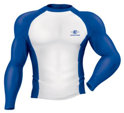 Power Surge L/S Compression Top - Royal Blue