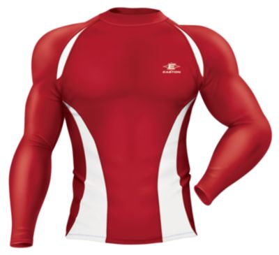 Qualifier Compression L/S Shirt - Red