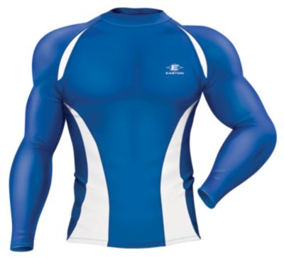 Qualifier Compression L/S Shirt - Royal Blue / Sapphire