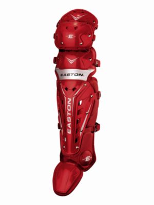 Adult Surge Leg Guards - Scarlet