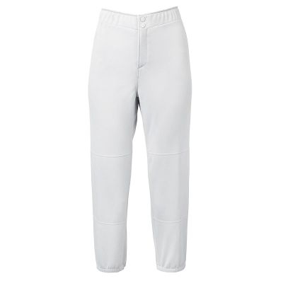 Girls Padded Unbelted Pant - White