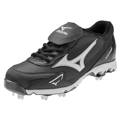 Adult 9 Spike Vintage G6 Low Cleat - Black