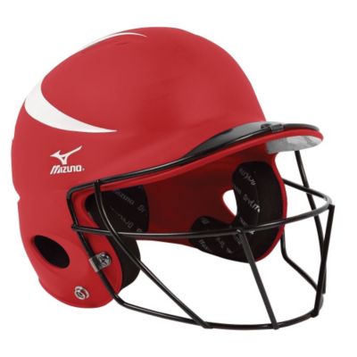 Prospect Batter's Helmet w/FP Mask - Red
