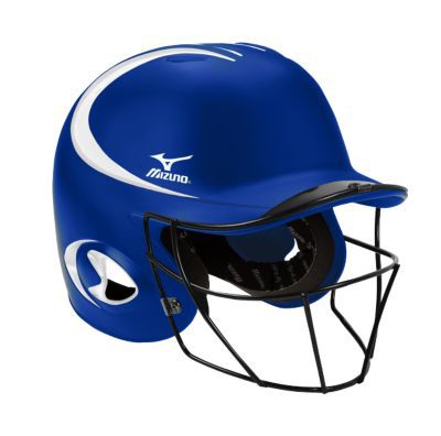 Fastpitch MVP G2 Batting Helmet w/ Mask - Royal