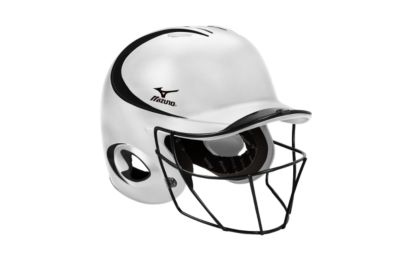 Fastpitch Prospect Batting Helmet w/ Mask - White