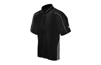 G4 Premier Piped S/S Batting Jersey - Black