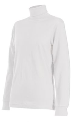 Junior's Cotton Rollneck - White