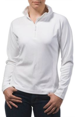 Women's Drytek Performance Zip - White