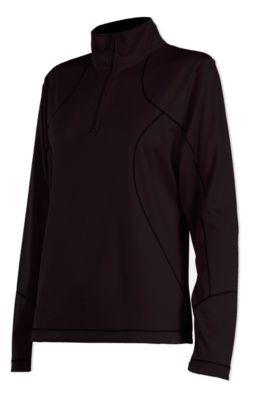 Women's Nikki Drytek Performance Zip - Black