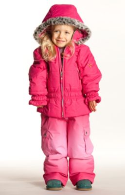 Girls' Frosty Bib - Pink