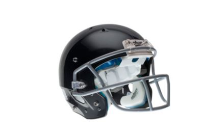 Recruit Hybrid Youth Football Helmet - Black