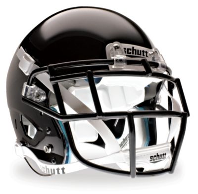 XP Hybrid + Youth Football Helmet - Black