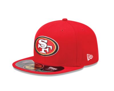 Men's 49ers 59Fifty On Field Collection Cap - Red