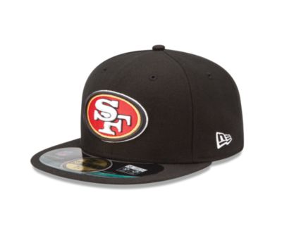 Men's 49ers 59Fifty On Field Collection Cap - Black