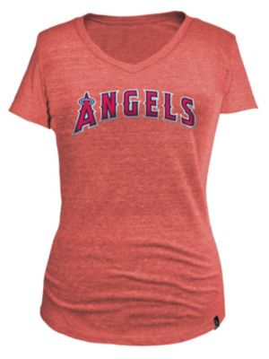 Women's Angels Relaxed Tri-Blend Tee - Red