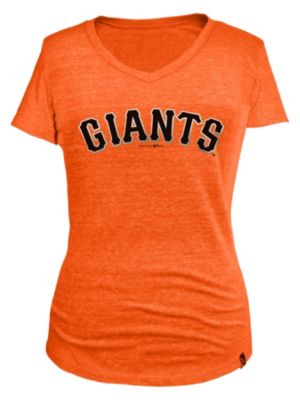 Women's Giants Relaxed Tri-Blend Tee - Orange
