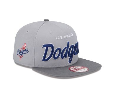 Men's Dodgers Team Script Cap - Gray